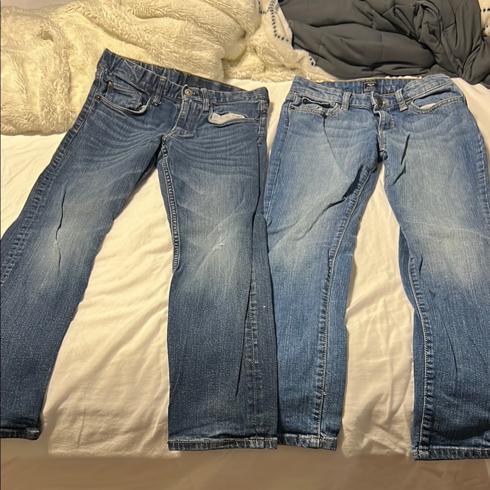 GAP Blue Straight-Leg Jeans Classic Denim boys size 10